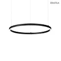 pendant luminaire ORACLE SLIM SP LED round IP20, black 