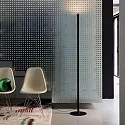 floor lamp LOOK PT1 with switch, indirect, with cord dimmer LED IP20, black matt 