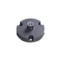 base JEDI PT LED / BASE round, mechanical, black matt