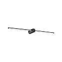 wall luminaire FILO IP44, black 