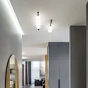 ceiling luminaire BINOMIO 4 flames G9 IP20, white dimmable