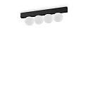 ceiling luminaire PING PONG IP20, black 