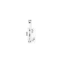 Ideal Lux pendant luminaire LUMIERE IP20, white 