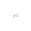 Ideal Lux ceiling luminaire HERMES 5 flames G9 IP20, satined brass dimmable