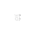 Ideal Lux recessed housing ZEUS round, black