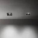 Ideal Lux recessed housing ZEUS square, white