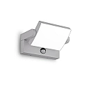 outdoor wall luminaire SWIPE AP PIR with sensor, tiltable, with diffuser IP54, grey 