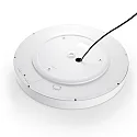 Ideal Lux ceiling luminaire RAY 60 IP44, white dimmable