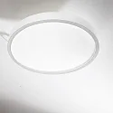 Ideal Lux ceiling luminaire RAY 60 IP44, white dimmable