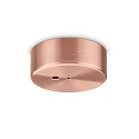 canopy MAGNETICO ROUND 1-fold, round, asymmetrical, copper, burnished