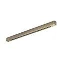 canopy LINEAR ALL IN 4-fold, square, with cover, brass, burnished