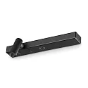 wall luminaire BONNE NUIT-1 with switch IP20, black 