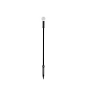 gorund spike luminaire TWIGGY SPHERE H90 IP65, black 