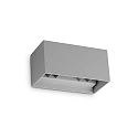 outdoor wall luminaire ATOM UP/DOWN 20CM up / down, square, adjustable IP54, grey 