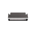 recessed downlight LIKA FI WALLWASHER D15 asymmetrical, on/off, with trim IP20, white matt 