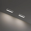 Ideal Lux recessed downlight LIKA FI WALLWASHER D15 asymmetrical, on/off, with trim IP20, white matt 