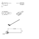 ISOLED connector plug, white