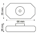 ISOLED dimmer, white