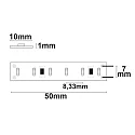 ISOLED LED CRI930-Flex strip, 24V, 15W, IP20, warm white