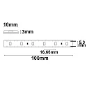 ISOLED LED SIL830-Flex strip, 24V, 4.8W, IP52, warm white
