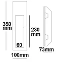 ISOLED recessed luminaire GU10 IP20, white