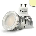 LED spot from diffuse glass, GU10, 6W, 120°, warm white