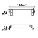 ISOLED DMX512 RDM 8 / 16 Bit decoder, 1-5 channel, 12-36V 5x5A, 48V 5x1.5A