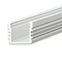 LED surface mount profile SURF12, aluminium, 200cm, anodized aluminium
