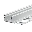 LED tile profile, flush-type, anodized aluminium, 200cm
