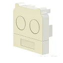 Accessory for FastFix LED linear system S - endcap, white