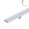 FastFix LED linear system R module (universal fit), IP40, 150cm, 1-10V dimmable, 25-75W 4000K, 11200lm 120°