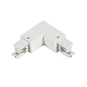 3-phase SERIE S1 - L-connector, N-conductor outside, predective connector inside, white