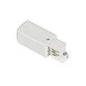 3-phase SERIE S1 - side power feed, N-conductor left, predective connector right, white