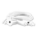 Accessory for cable sluice TUNNEL - suspension system with wire rope, steel, 150cm, white