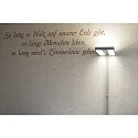 ISOLED LED Office Pro standing luminaire Up+Down, 40+40W, with light & motion sensor, UGR<19, neutral white, dim-control