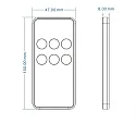Sys-Pro remote Mini, 1 zone, incl. battery