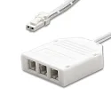 distributor MiniAMP 2-pole, white