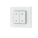Sys-Pro surface mounting touch remote, incl. battery, 1 Zone, RGB / RGB+W