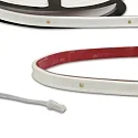 LED UV-C MiniAMP Flex strip 270nm, for surface disinfection, IP54, 12V DC, 6W, 1-sided with male plug, 116cm, white