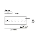 ISOLED LED CRI927 Linear ST8-Flex strip, 24V, 15W, IP20, warm white