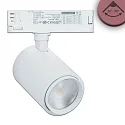 3-phase spot 42W - 20°-70° FRESH MEAT ON-OFF switchable, focusable, cardanic swivelling IP20, white matt 