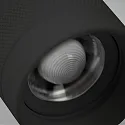 ISOLED 3-phase spot FOCUS ADJUST 8W swivelling, rotatable, switchable, focusable IP20, black 