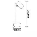 desk lamp swivelling, rotatable, with switch GU10 IP20