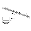 light strip system FAST FIX LINEAR SYSTEM IP54 MODULE DALI controllable IP54, white dimmable