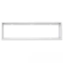 mounting frame PANEL BACKLIGHT LINE / UGR<16 LINE 1200X300, white