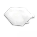 end cap CORNER11N - EC96 without cable hole, white