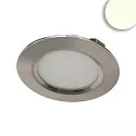 furniture luminaire round IP20, silver dimmable