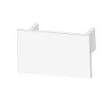 end cap GROUND-IN12, white
