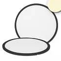 ceiling luminaire SLIM300 up / down, round IP44, black 