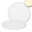 ceiling luminaire SLIM300 up / down, round IP44, white 